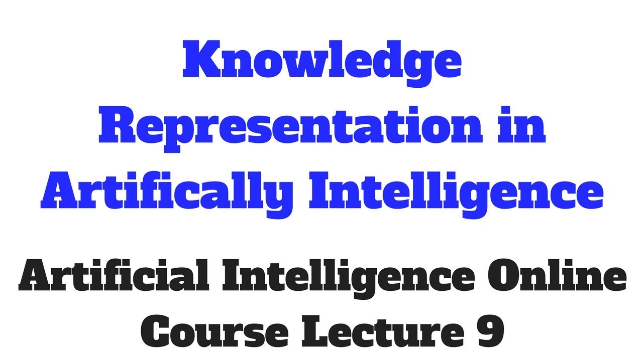 Knowledge representation in ai tutorialspoint